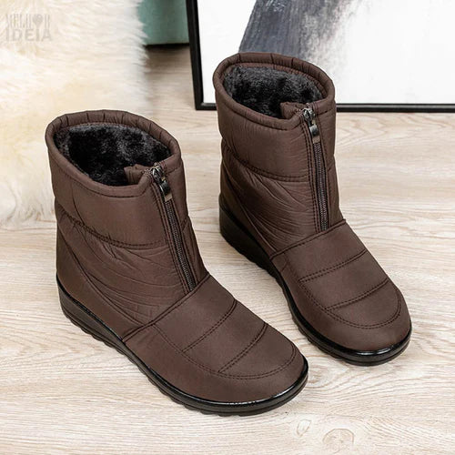 Bota MaxConfort de Inverno Peluciada-Impermeável (FRETE GRÁTIS)